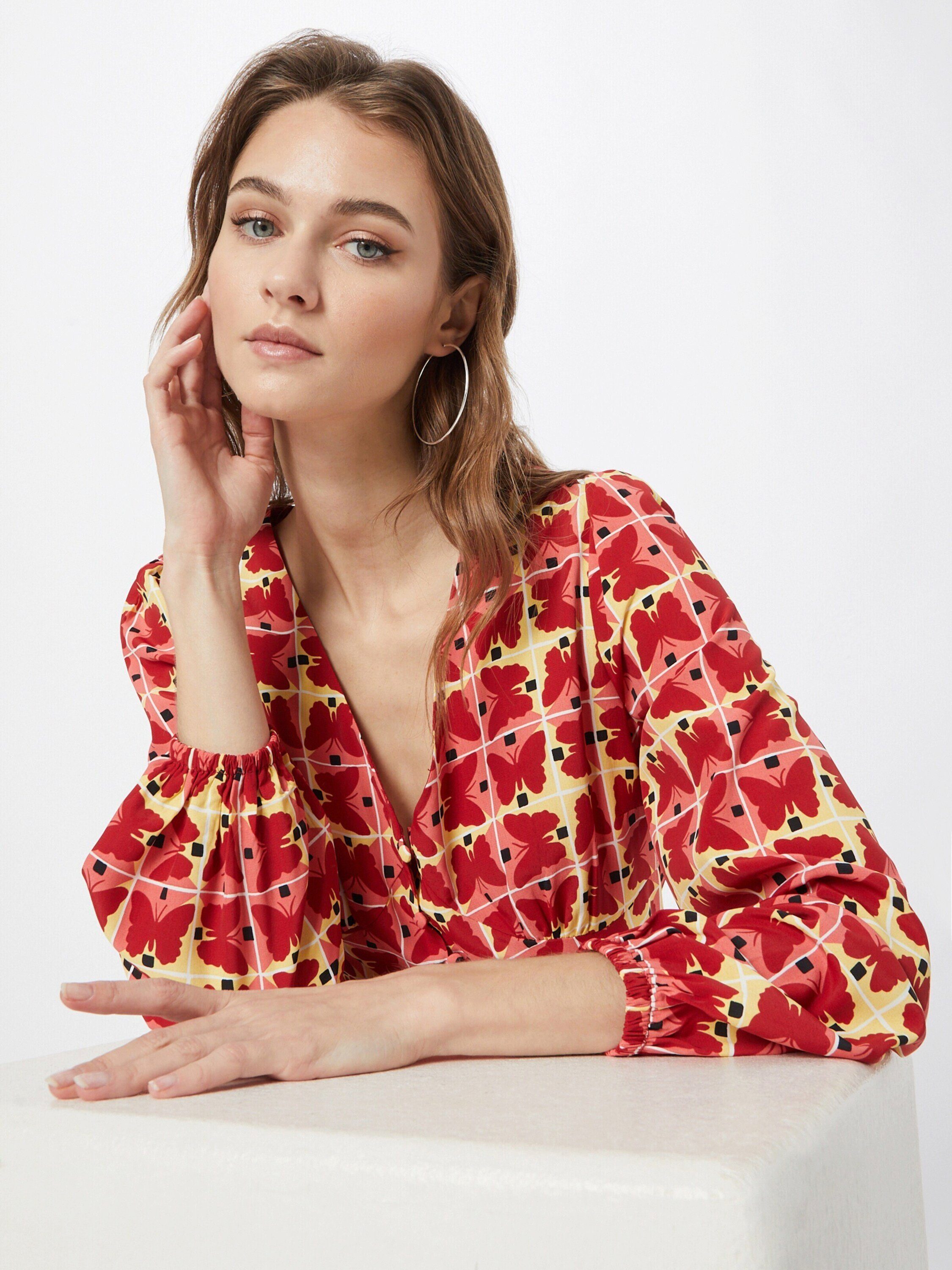 Glamorous Cocktailkleid (1-tlg) Drapiert/gerafft
