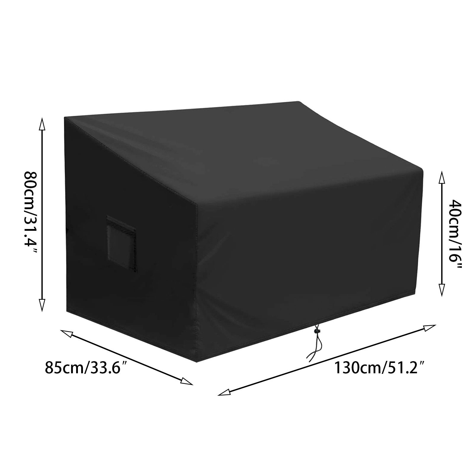 TWSOUL Sofaschoner 420D Paletten-Sofa-Abdeckung, 130*85*40/80cm, Staubdicht günstig online kaufen
