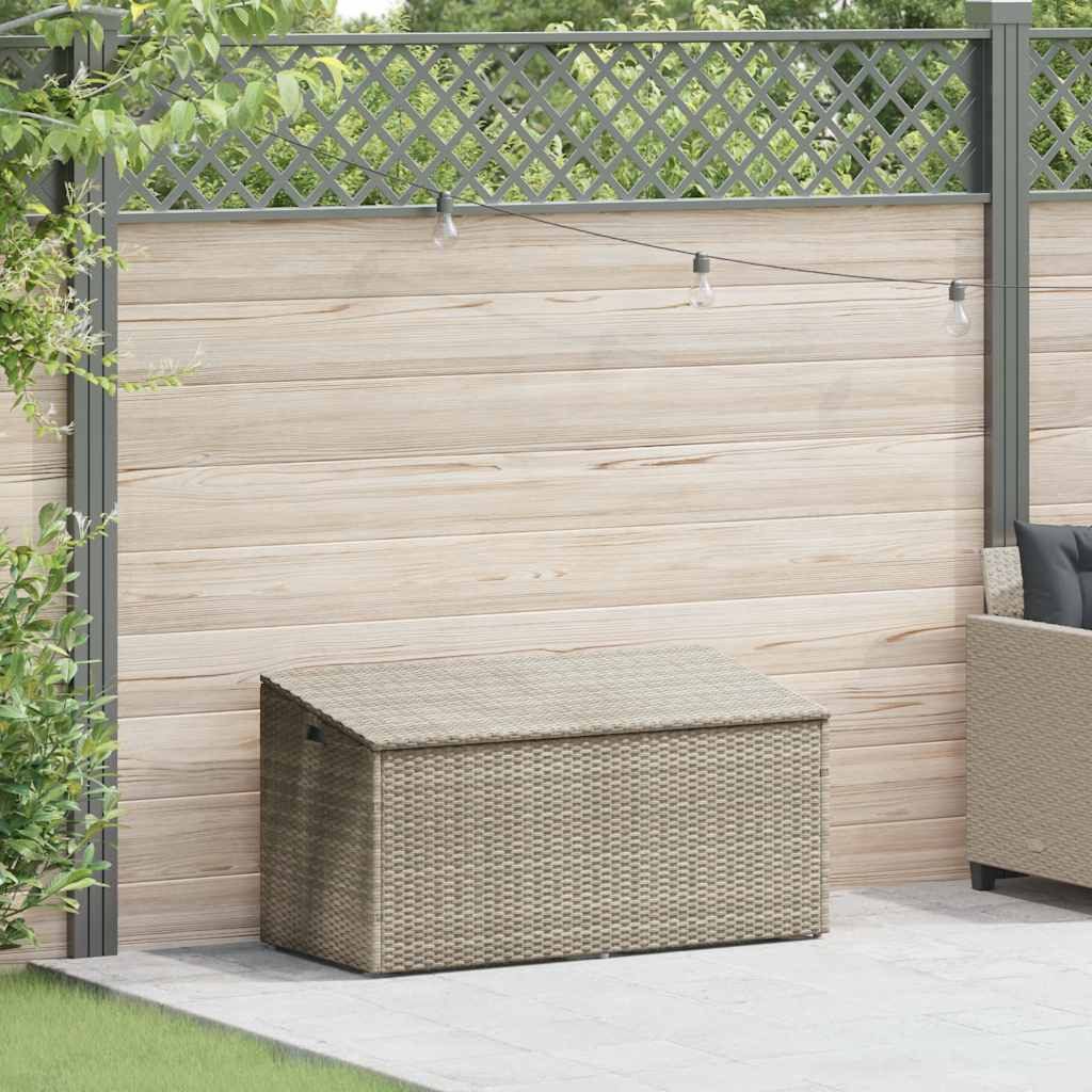 vidaXL Gartenbox Garten-Auflagenbox Hellgrau 110x50x58 cm günstig online kaufen