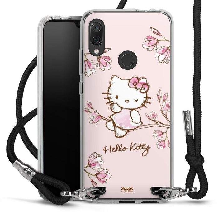 DeinDesign Handyhülle Hello Kitty Fanartikel Hanami Hello Kitty - Magnolia Xiaomi Redmi Note 7 Handykette Hülle mit Band Case zum Umhängen