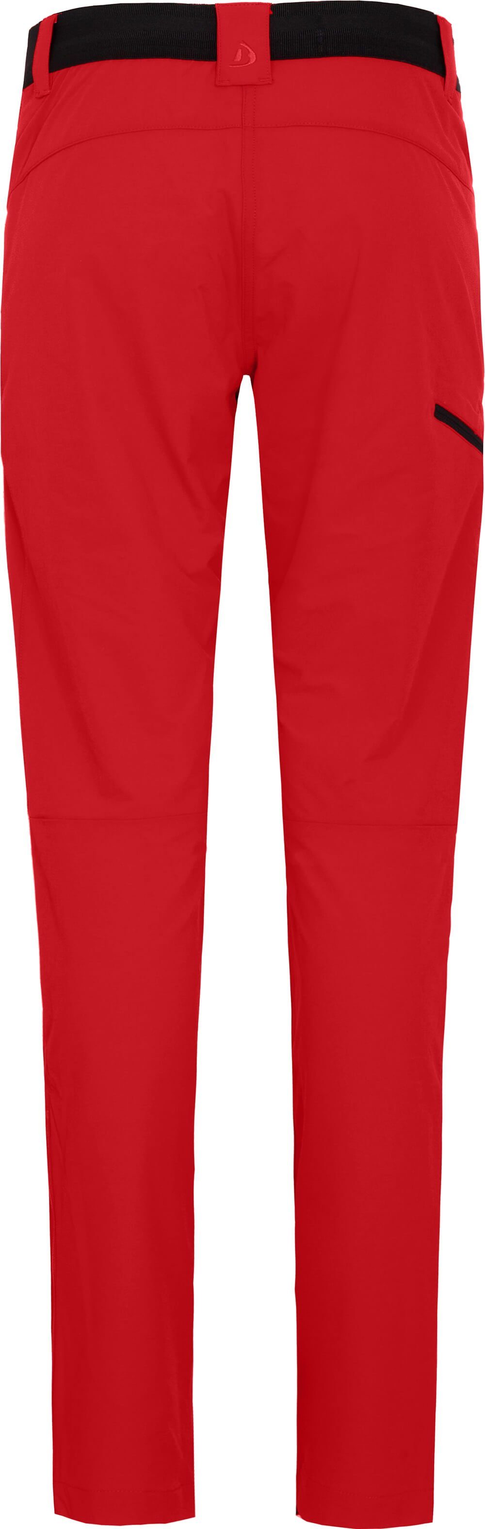 Bergson COMFORT Wanderhose, Damen (slim) VIDAA strapazierfähig, salsarot Kurzgrößen, leicht, Outdoorhose