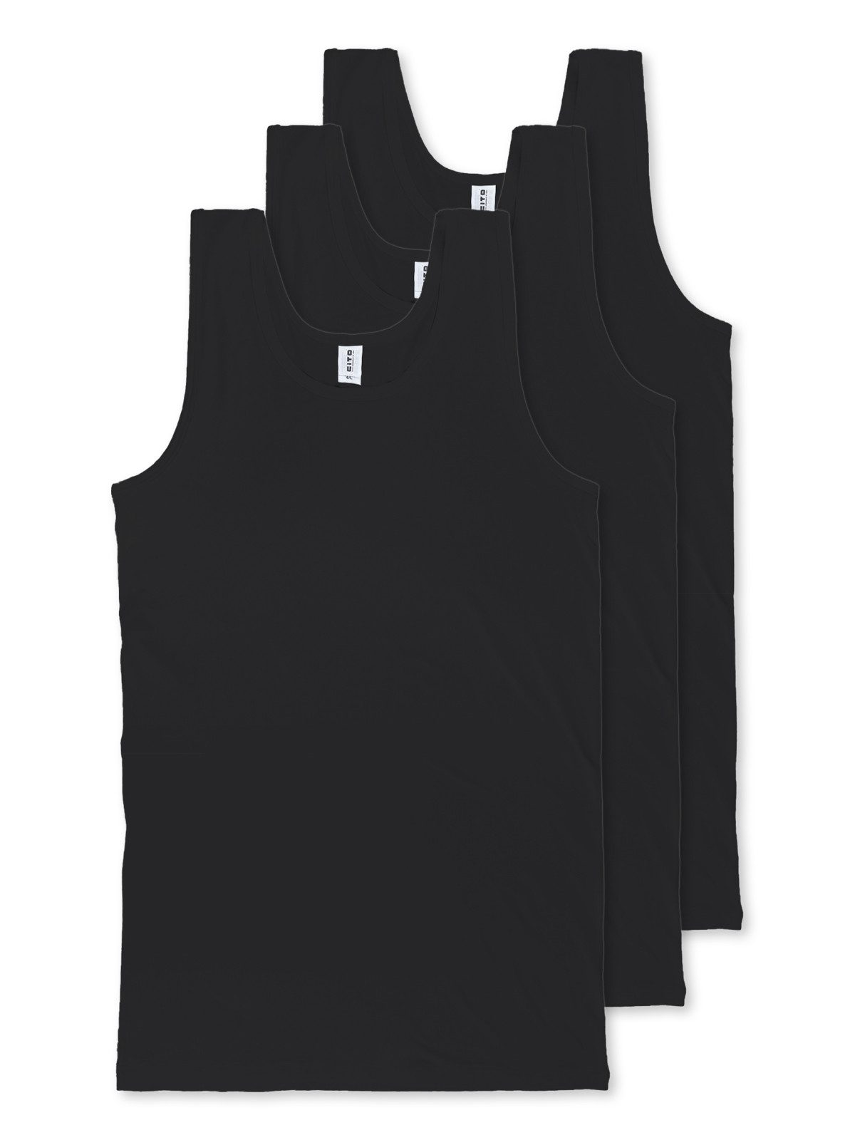 CiTO Achselhemd 3er Pack Herren Sportshirt günstig online kaufen