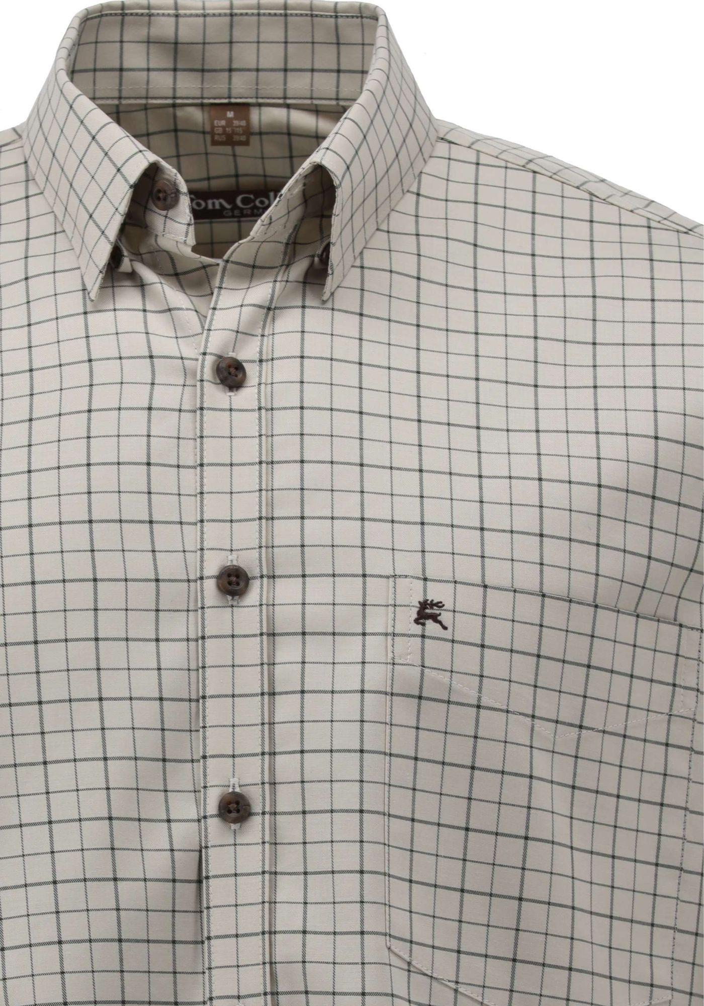 Tom Collins Langarmhemd Keged Regular Fit