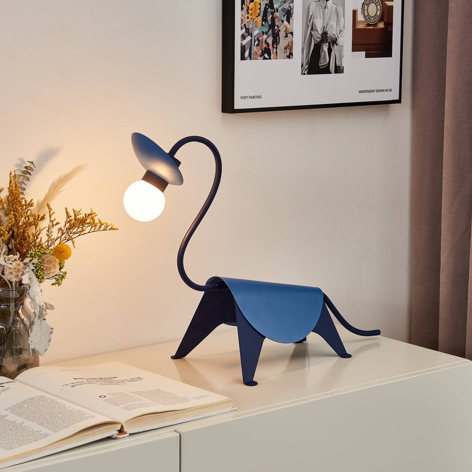Lucande Tischleuchte Idalina, Leuchtmittel inklusive, warmweiß, günstig online kaufen