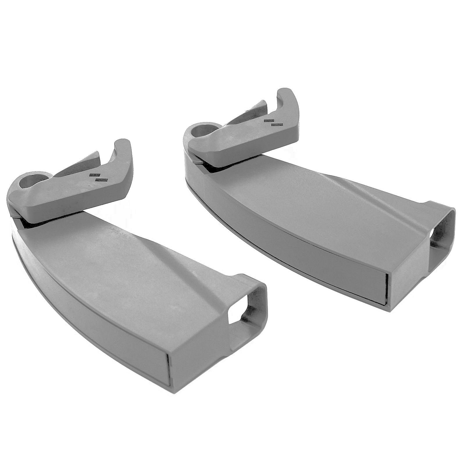 Kesseböhmer Türdämpfer SoftStopp-Plus-Dämpfer (2er-Set) LeMans II, grau, Li günstig online kaufen