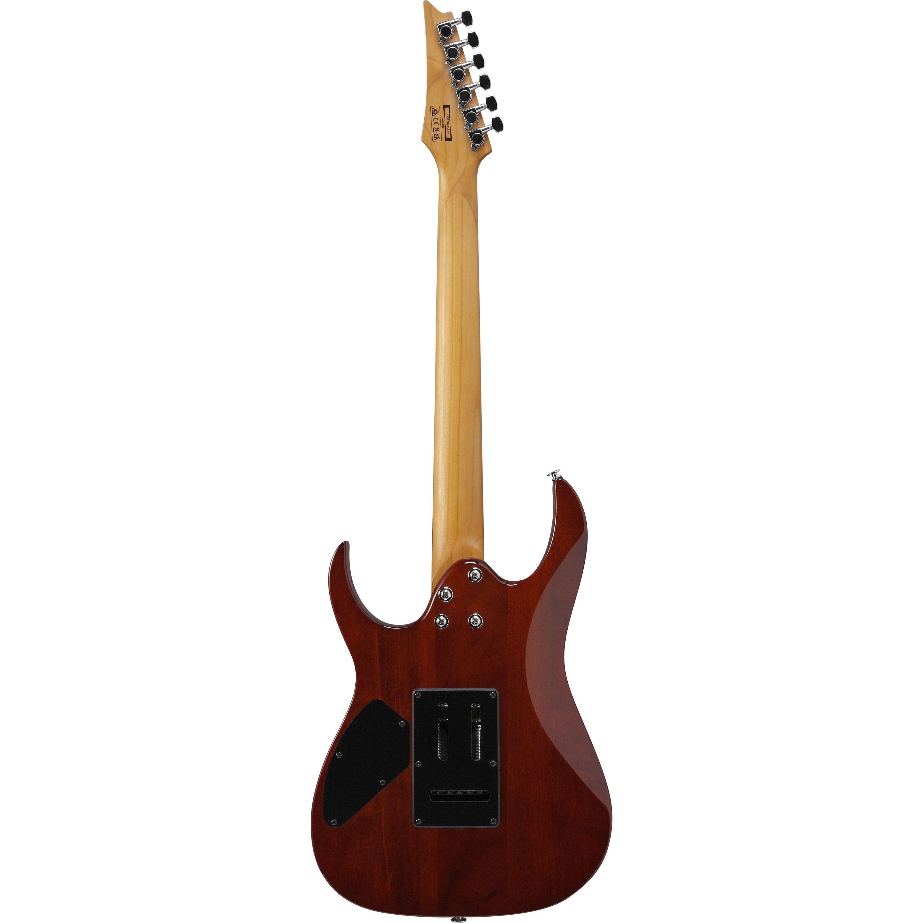 Ibanez E-Gitarre, E-Gitarren, Ibanez Modelle, Gio GRG220PA1-BKB Transparent Brown Black Burst - E-Gitarre