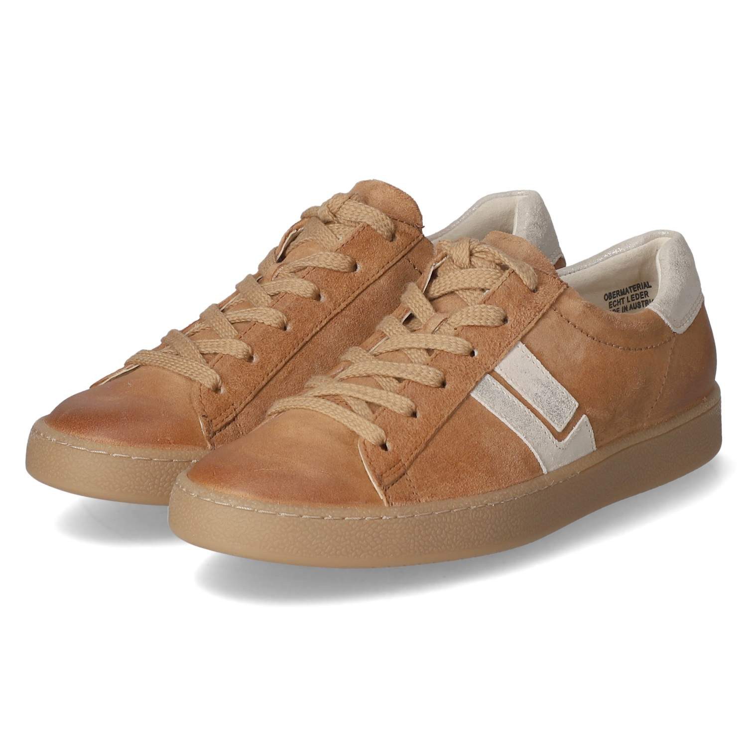 Paul Green 5464-07 Damen Rauleder brown Schnürschuh