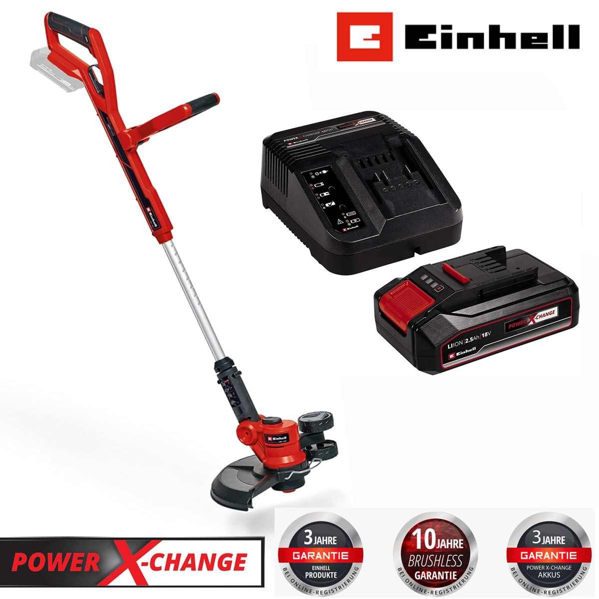 Einhell Akku-Rasentrimmer Rasentrimmer GE-CT 18/30 Akku günstig online kaufen