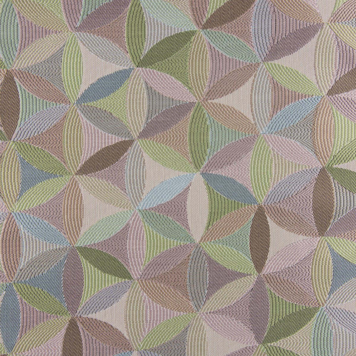 Stoff Möbelstoff Polsterstoff AURA Retro Blumen pastell