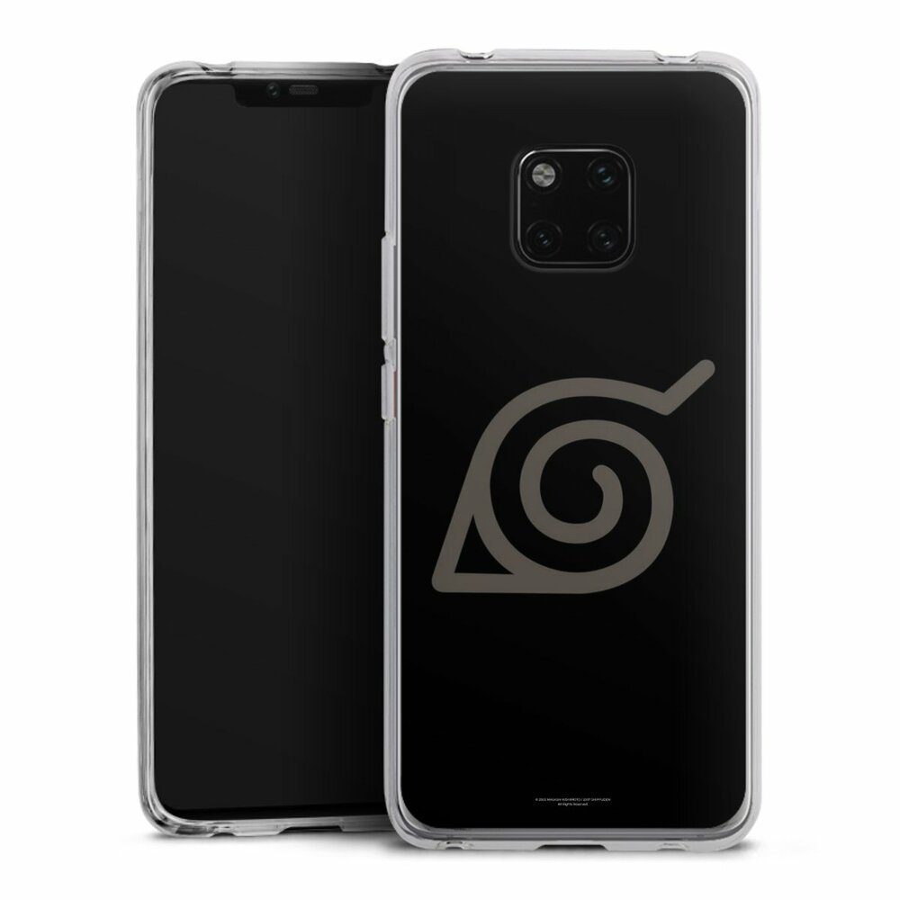 DeinDesign Handyhülle Konoha Logo Naruto Shippuden Konoha, Huawei Mate 20 Pro Silikon Hülle Bumper Case Handy Schutzhülle