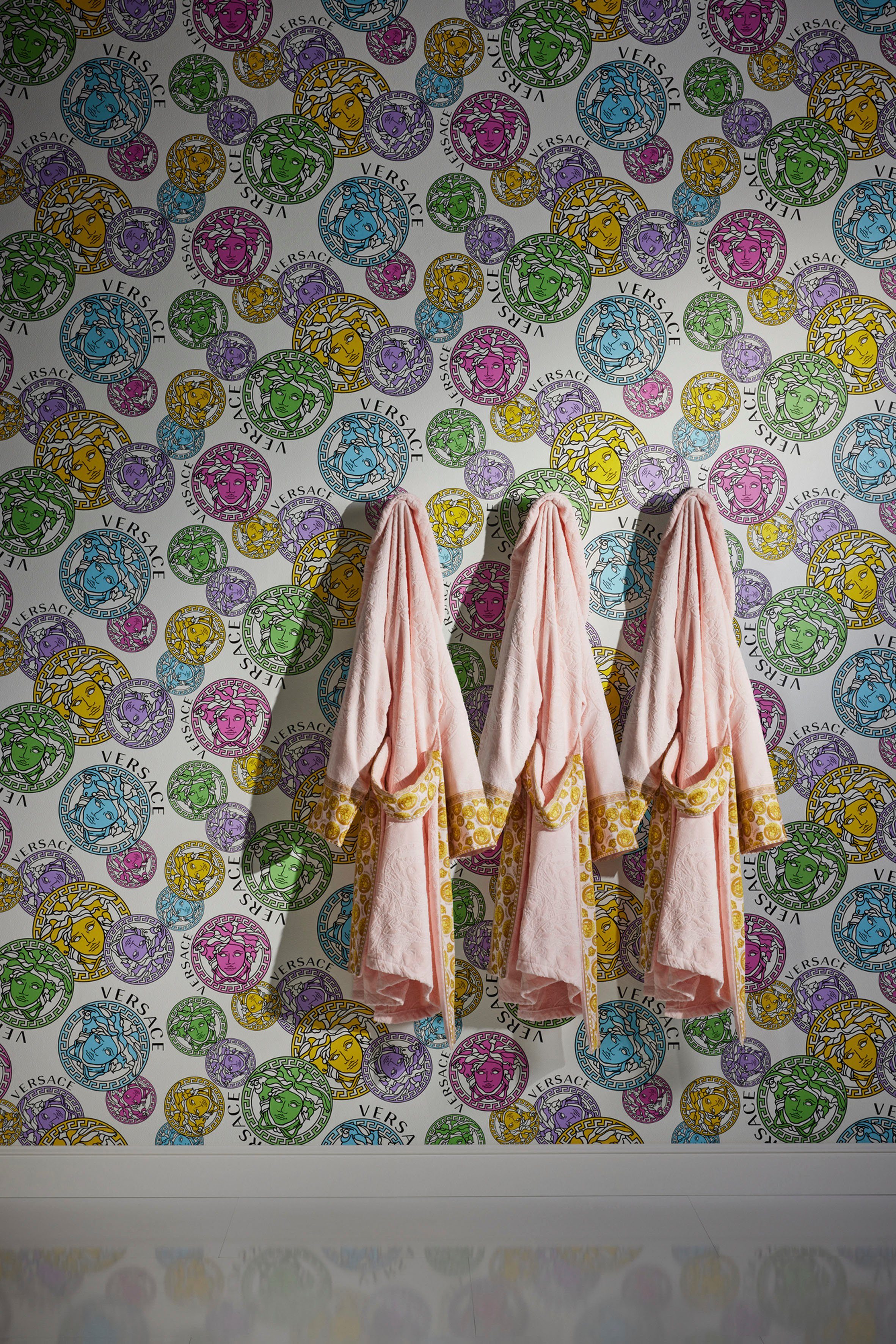 Versace Vliestapete Wallpaper Versace 5 Medusakopf, günstig online kaufen