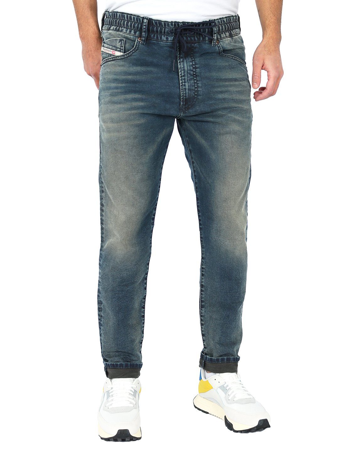 Diesel Tapered-fit-Jeans Stretch JoggJeans - D-Krooley günstig online kaufen
