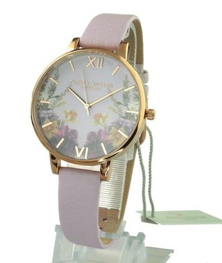 OLIVIA BURTON Quarzuhr Damen Uhr Garden Blossom OB16EG81 NEU