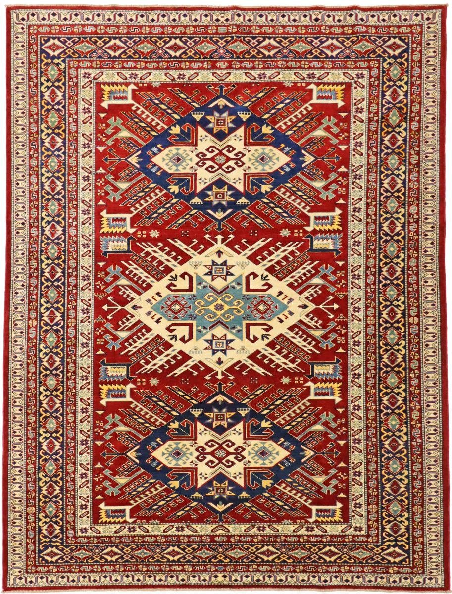 Orientteppich Afghan Shirvan 183x241 Handgeknüpfter Orientteppich, Nain Trading, rechteckig, Höhe: 12 mm