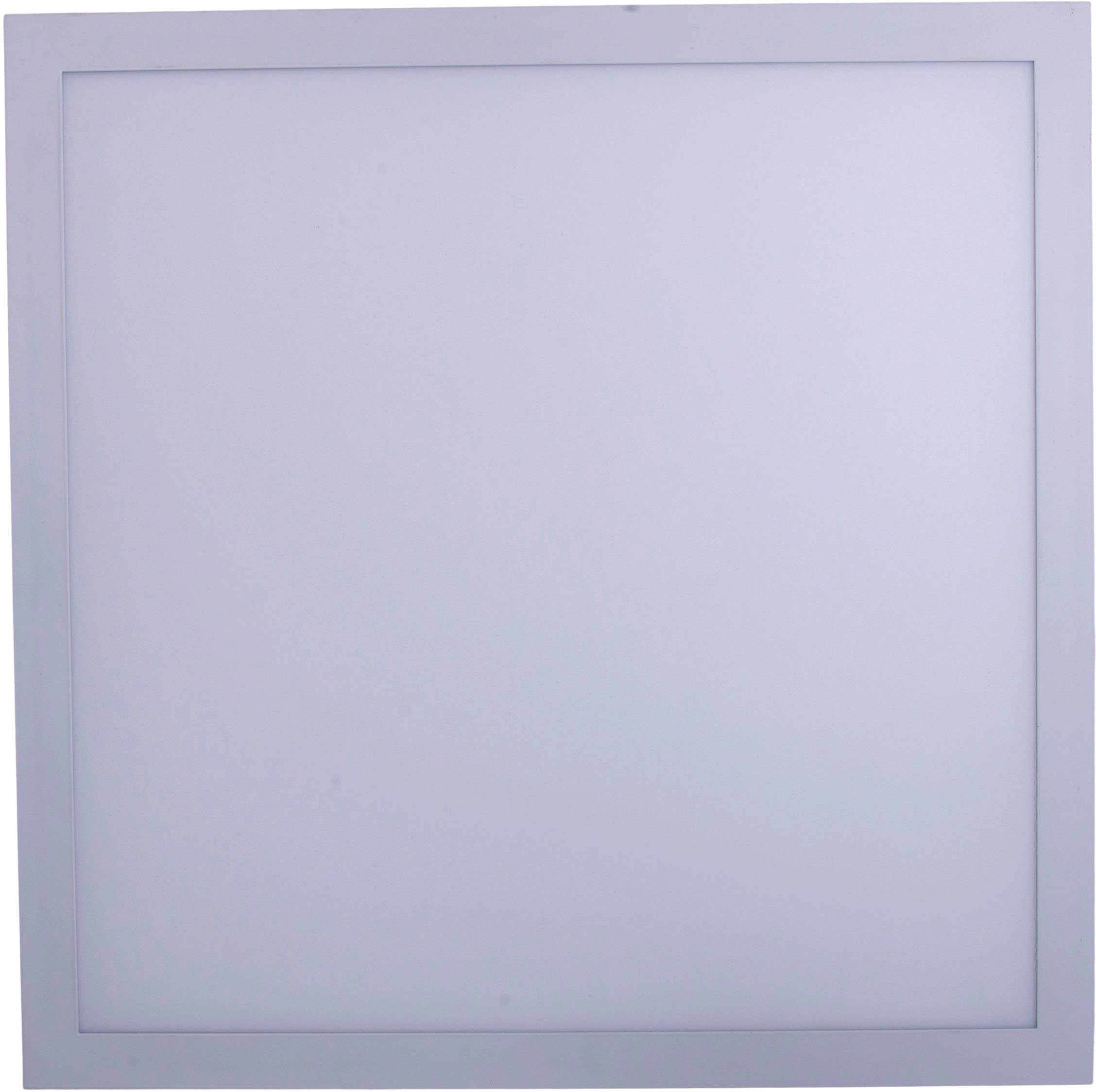 Panel weiß neutralweiß fest 6cm, Lichtfarbe LED, Nicola, Neutralweiß, Aufbaupanel LED näve integriert, 120 LED H: 45x45cm,