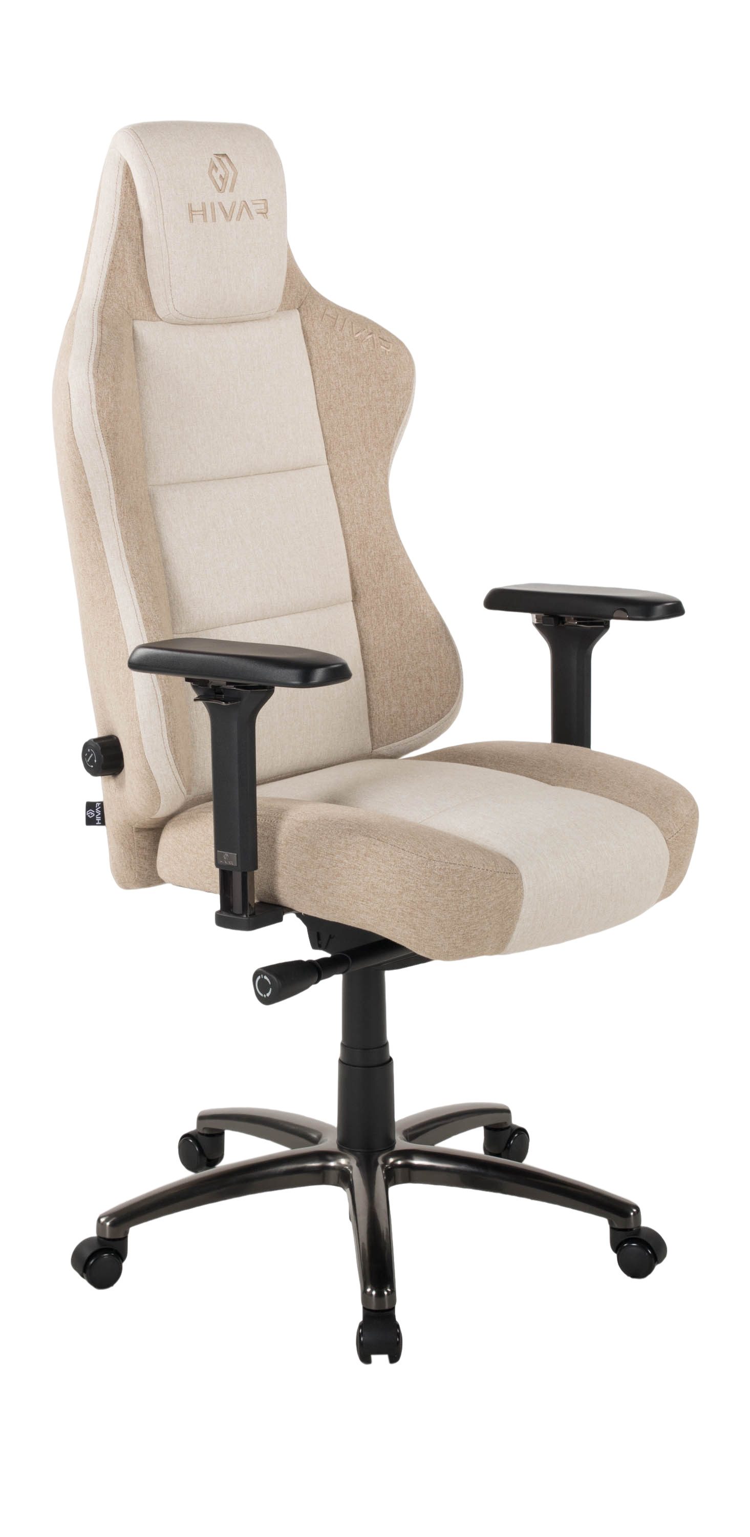 HIVAR Bürostuhl Eqlipse, ergonomischer Gaming Stuhl, Lordosenstütze, Sitztiefenverstellung