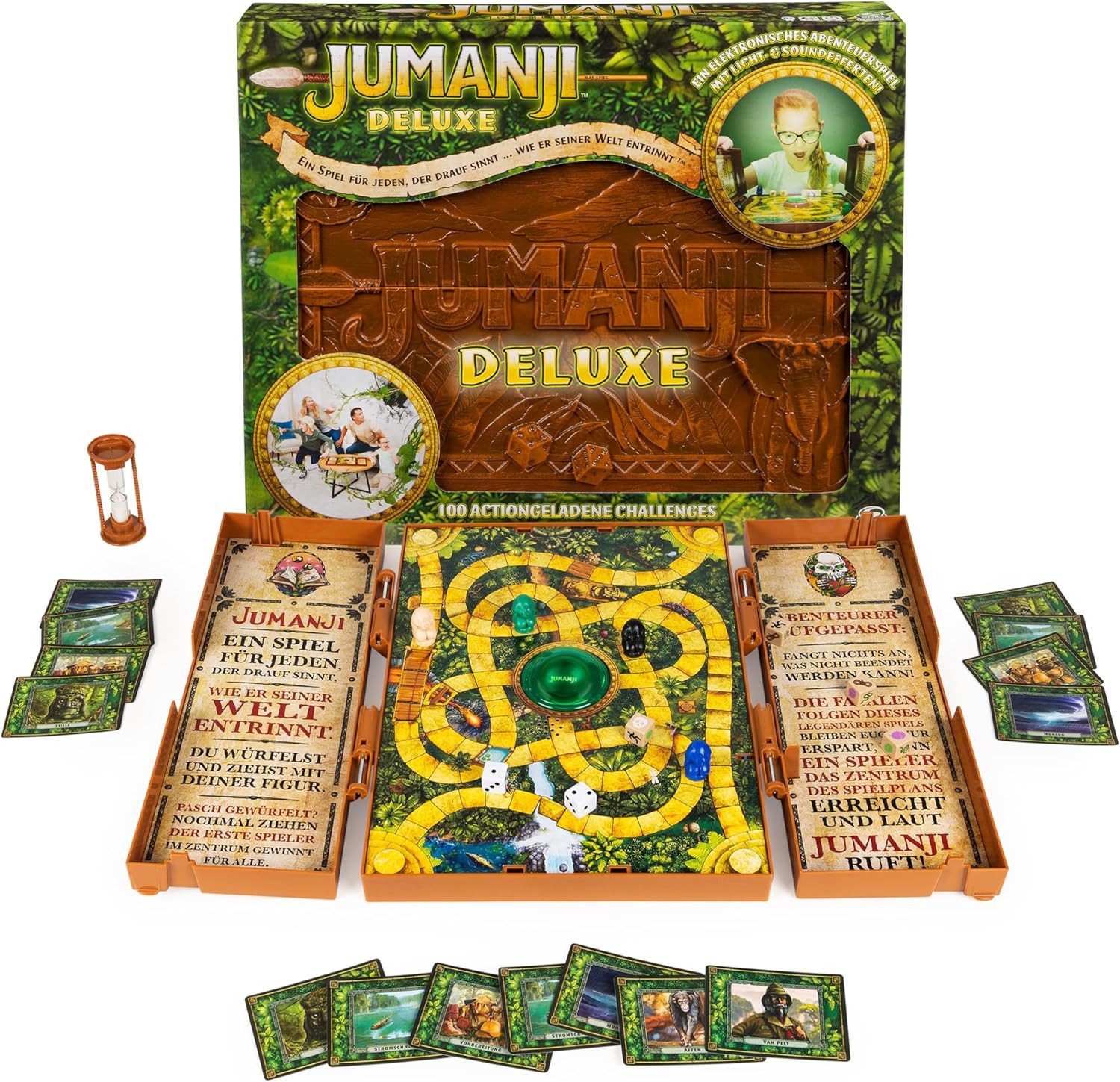 Spin Master Spielesammlung Spin Master Games - Jumanji - Deluxe-Version