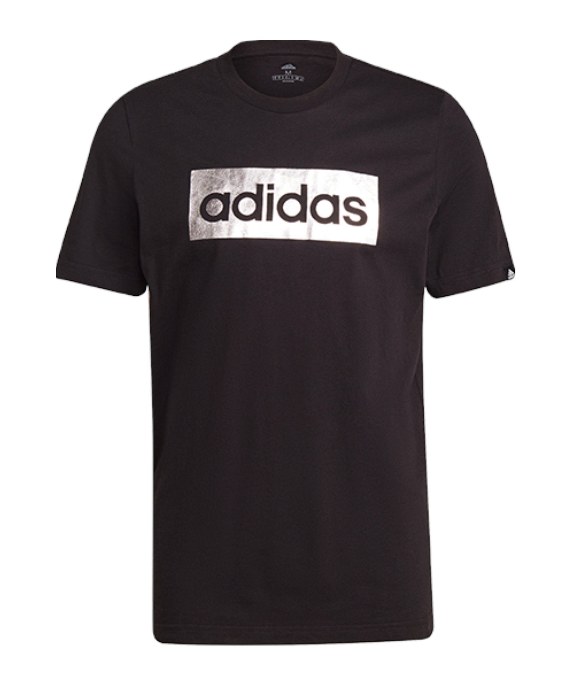adidas Performance T-Shirt Foil Box T-Shirt default schwarzsilber