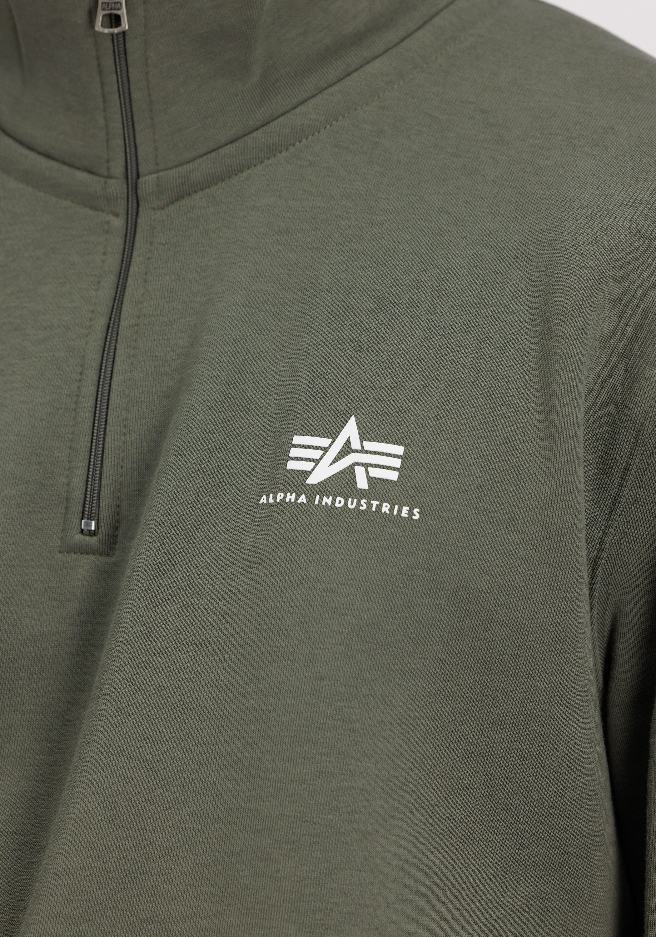 Alpha Industries Sweater Half Zip Sweatshirt SL