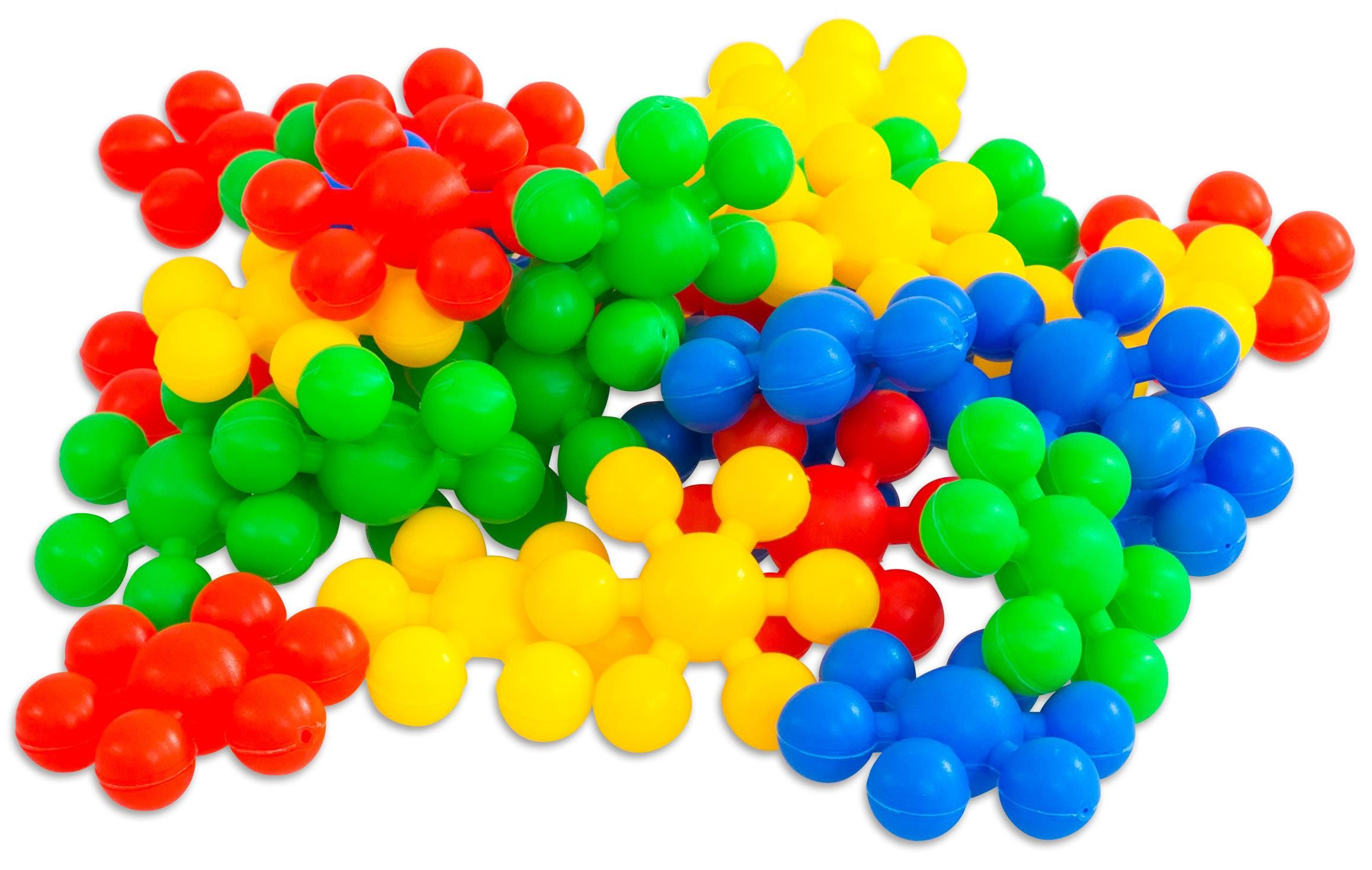 Betzold Steckspielzeug Riesen-Steckblumen, 58-teilig