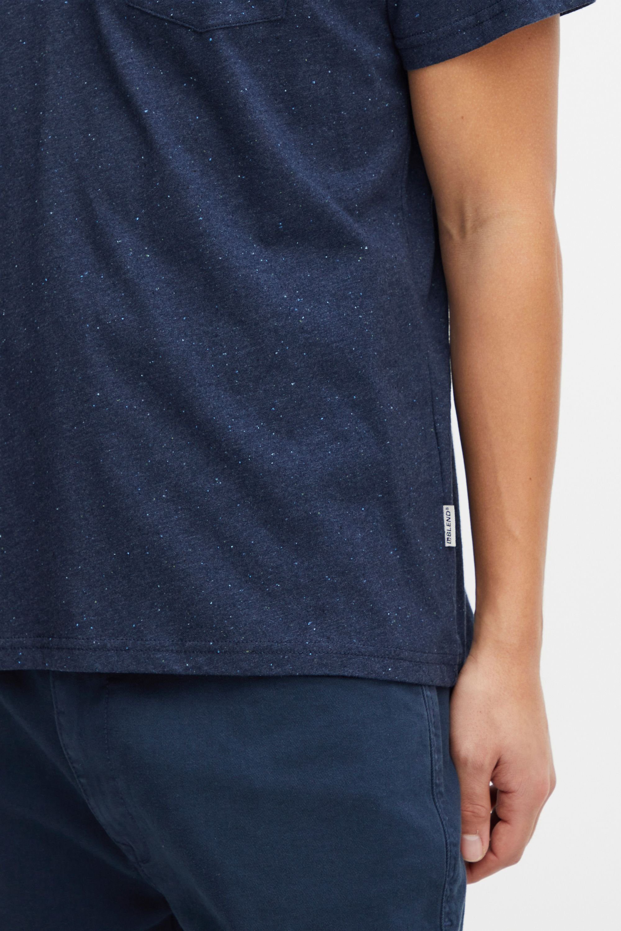 Blend T-Shirt BHTee Basic T-Shirt mit Rundhalsausschnitt