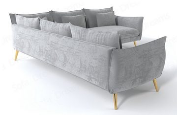 Sofa Dreams Ecksofa Polster Stoff Samt Sofa Fuerteventura L Form Stoffsofa, Loungesofa