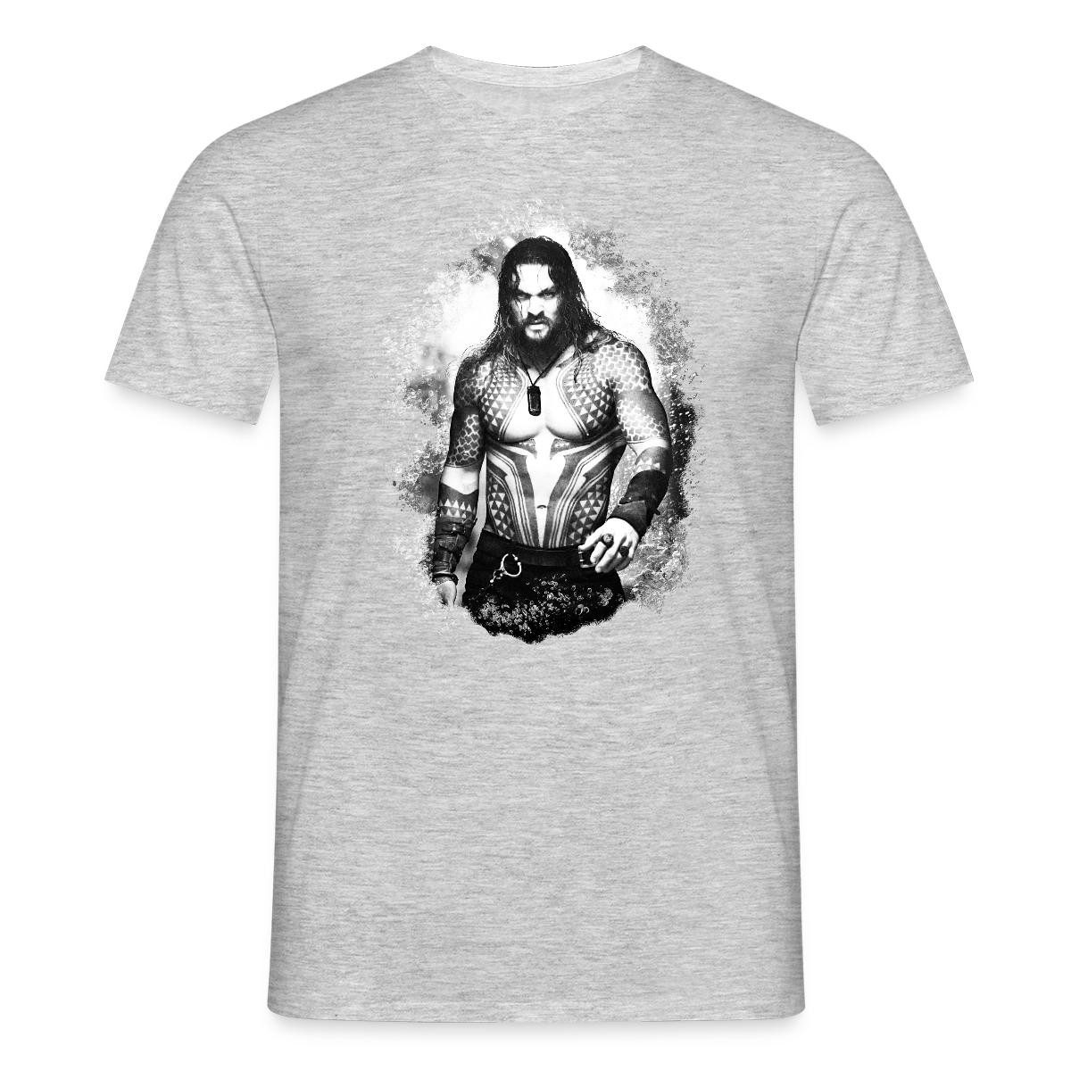 T-Shirt Aquaman Film Aquaman Kampfbereit Männer T-Shirt