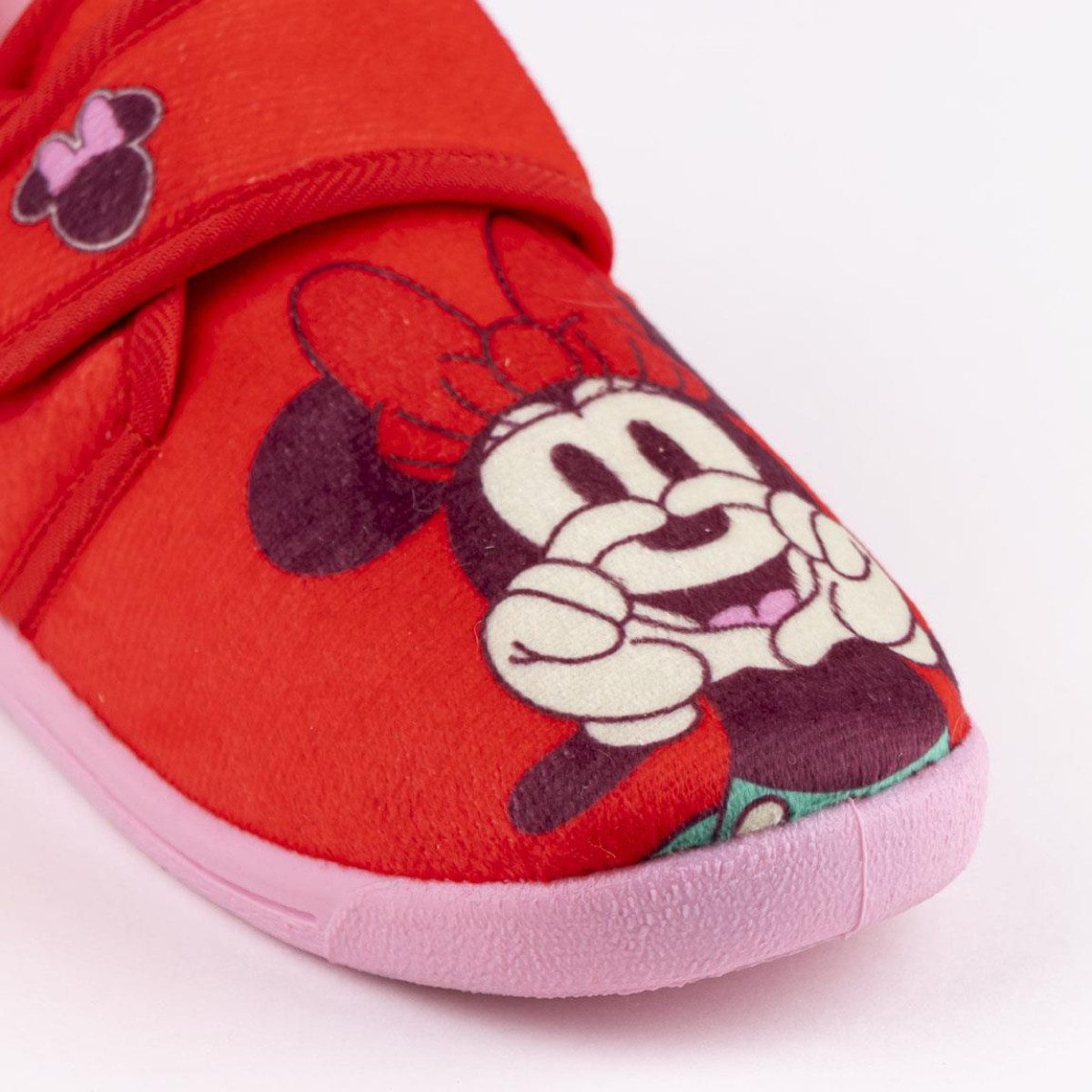 Cerda Disney Minnie Mouse Kinder Hausschuhe Halb-Boot Warme Hausstiefel Pantoffel – Bild 4 von 5
