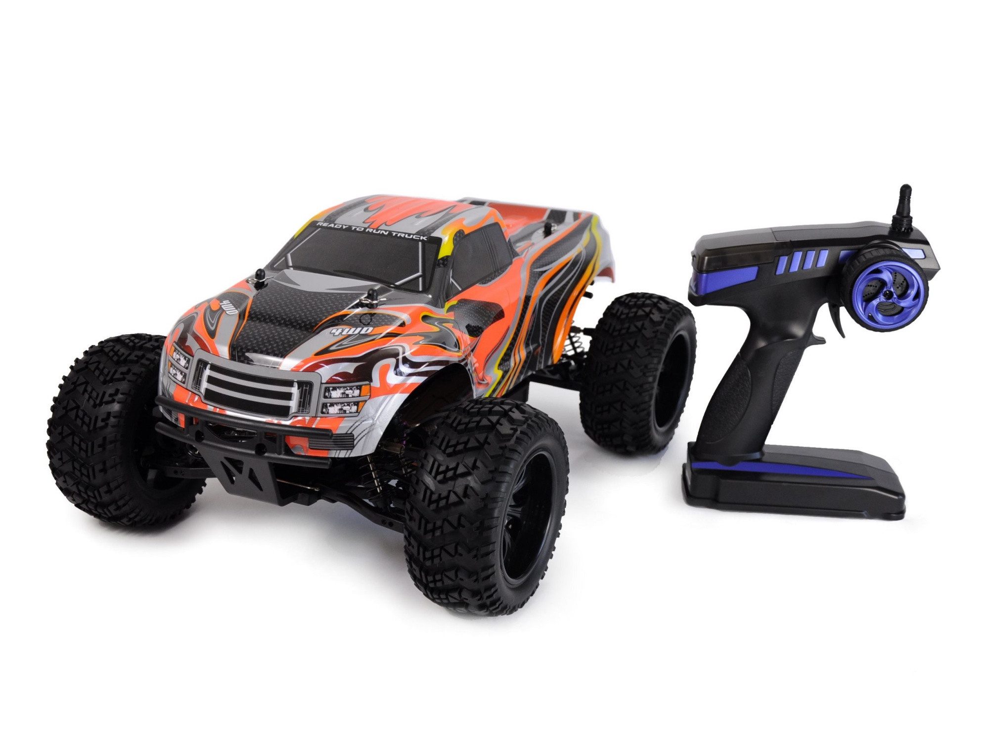 RC-Bagger Amewi 1:10 Elektro Monstertruck 4WD Crazist 2.4 GHz RTR