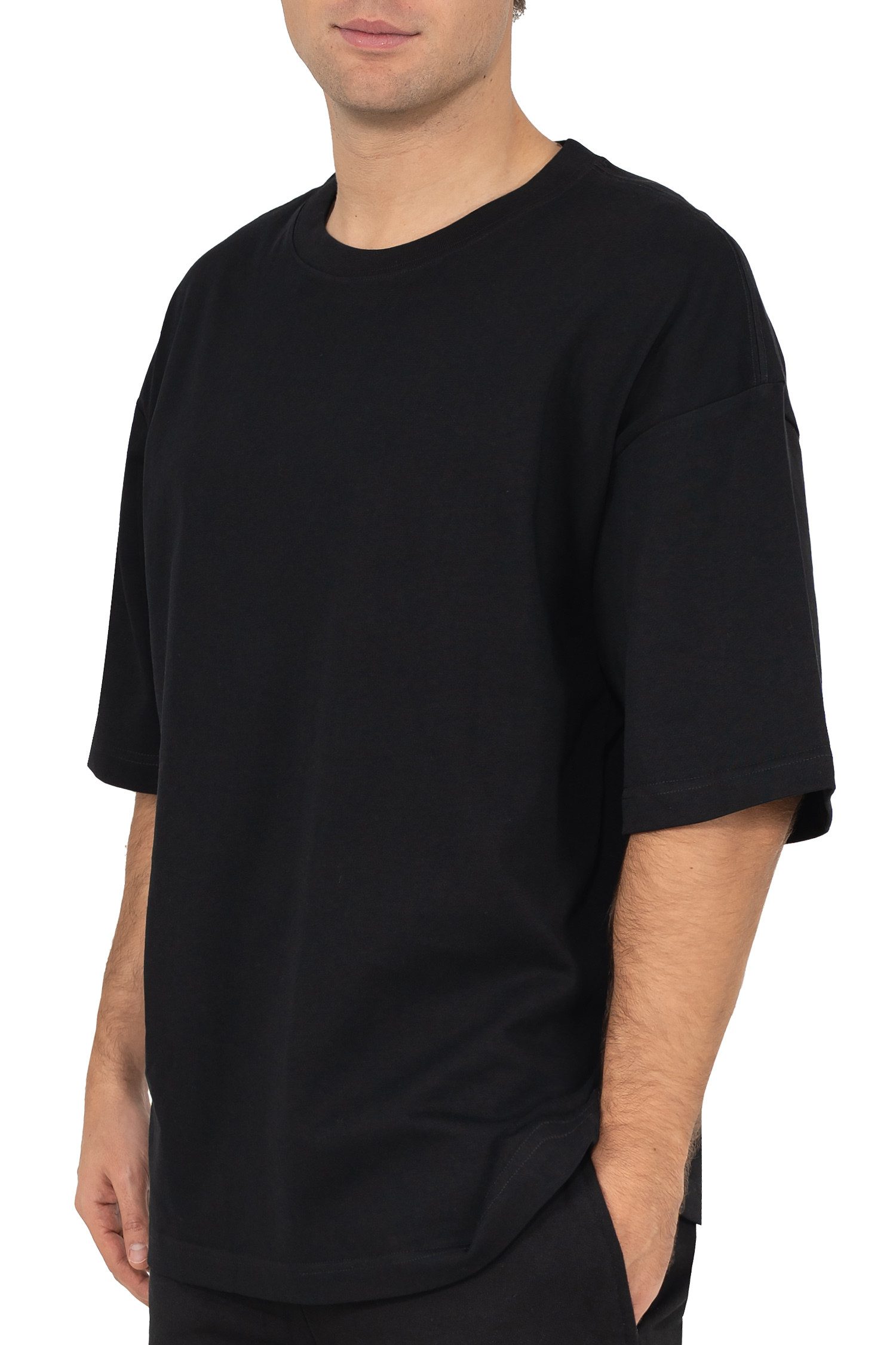Reichstadt Oversize-Shirt Herren Oversized Kurzarmshirt 25RS070 in kräftigen Farben