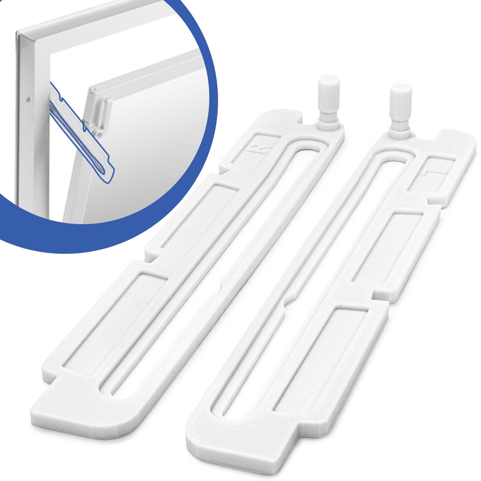 Adapter Universe Kellerfenster Kippschere Ersatzteil Weiß Kellerfenster passend für ACO Kippfenster