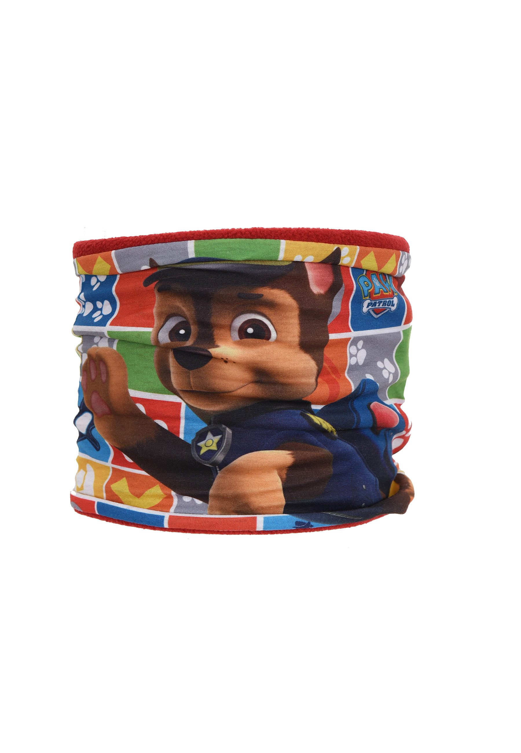 PAW PATROL Loop Chase, Marshall Kinder Jungen Winter-Set Schlauch-Schal & Handschuhe