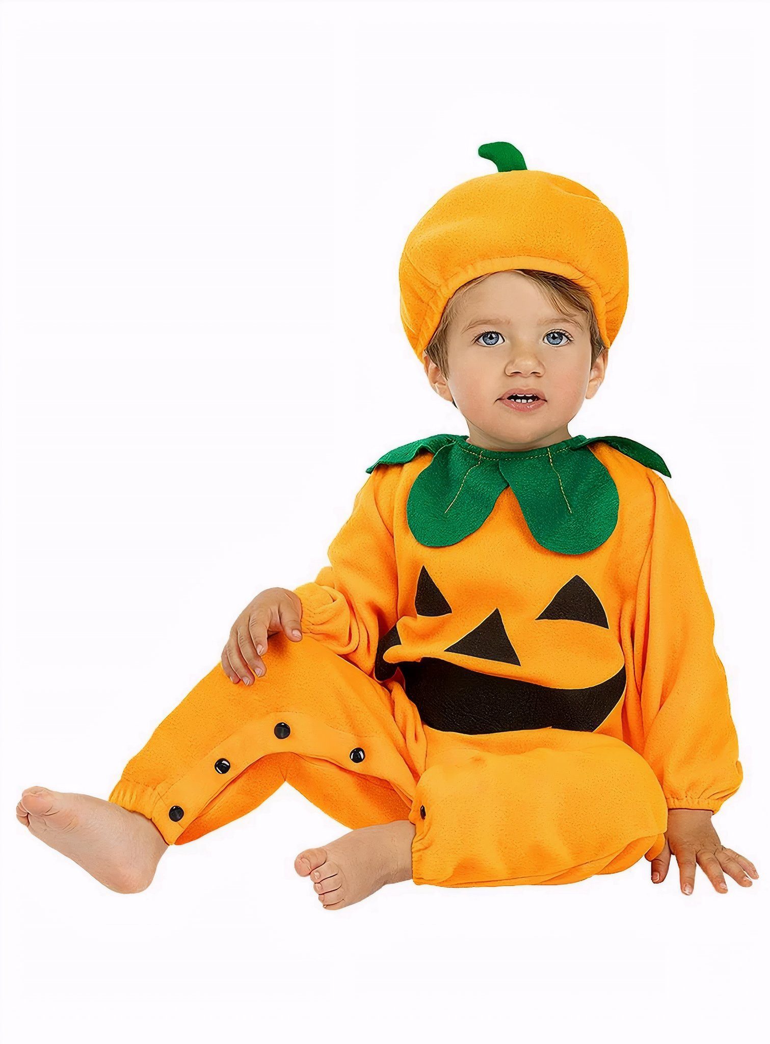 Funidelia Kostüm Kürbis Kostüm für Babys, Der Halloweenkürbis treibt neue Früchte!