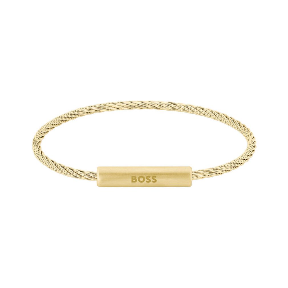 BOSS Armband Trendy gold-plated bracelet Alek 1580388
