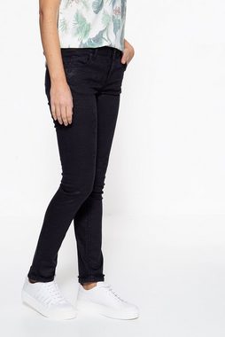 ATT Jeans Slim-fit-Jeans Belinda mit Glanzaufdruck