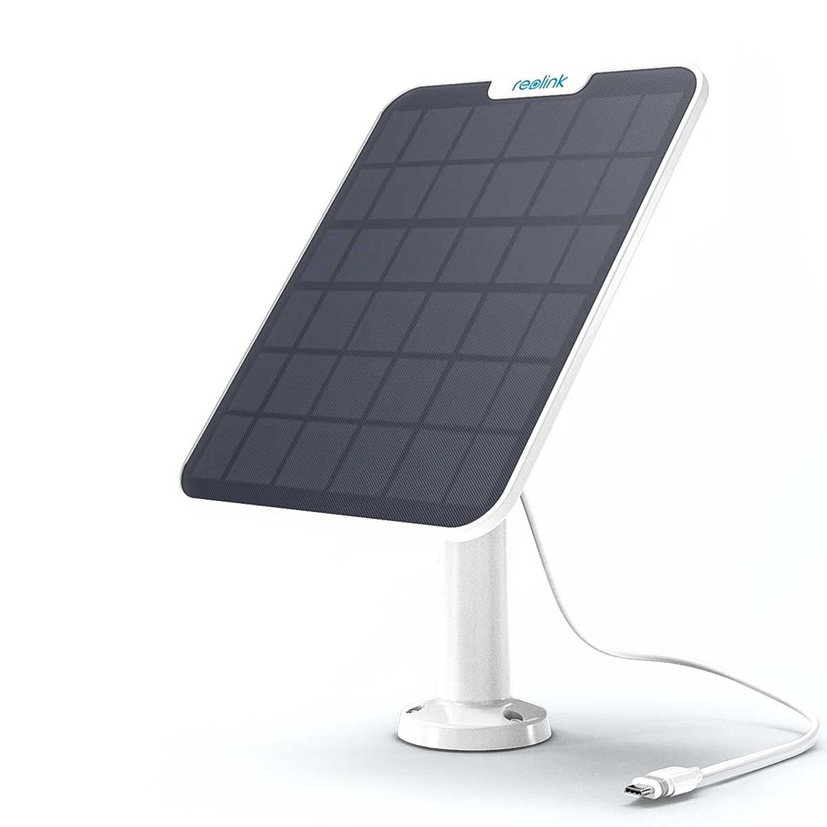 Reolink Solarpanel 2 für akkubetriebene Reolink Überwachungskameras Solar Panel, Wetterfest