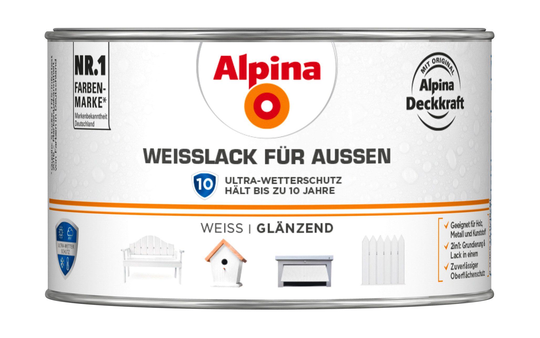 Alpina Weißlack Alpina Weißlack für Außen