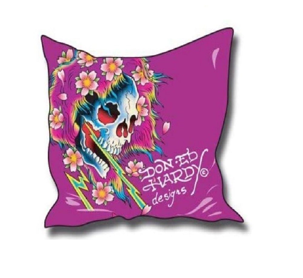 Ed Hardy Kissenbezug Ed Hardy - Kissenbezug Beautiful Ghost 65x65cm