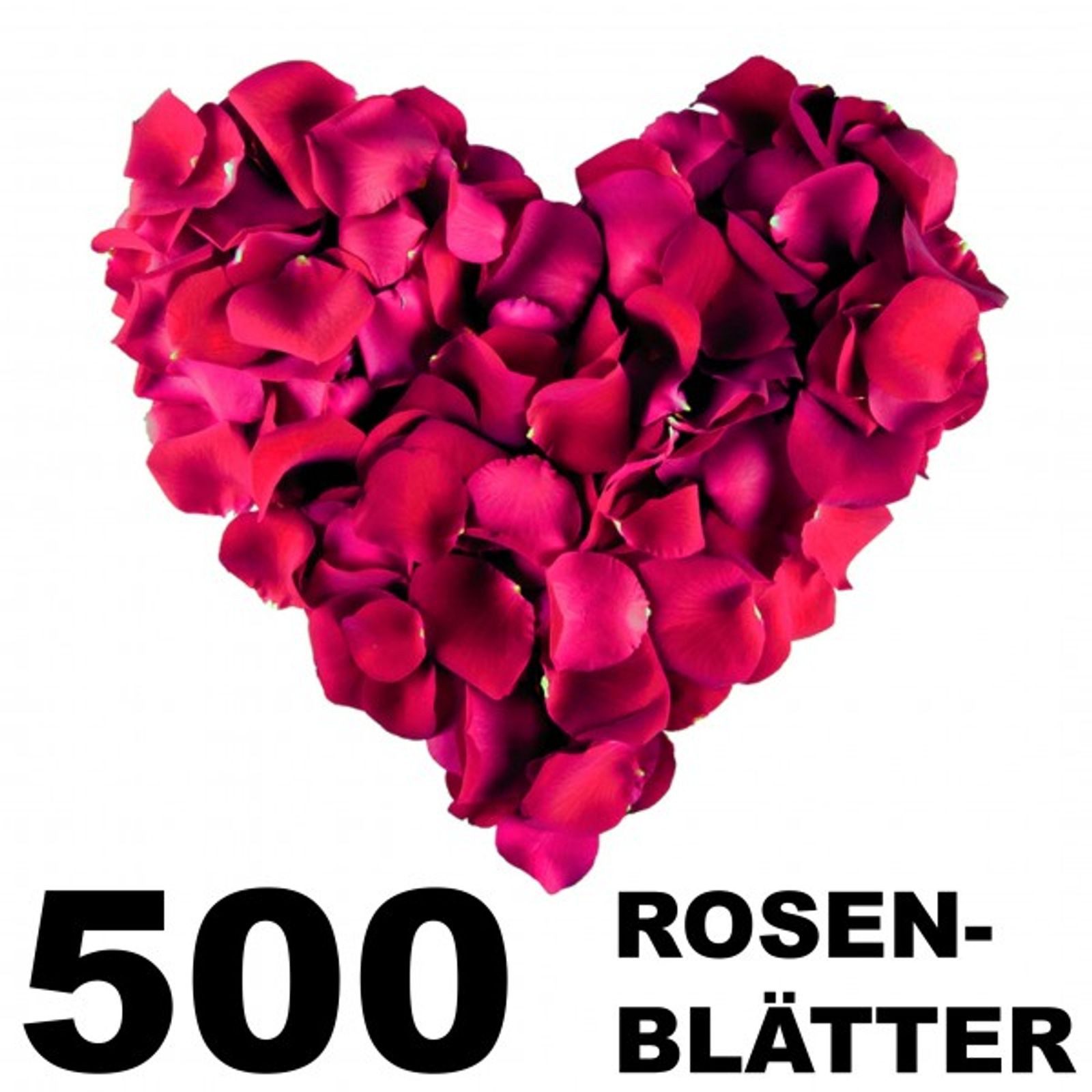 Kunstblume 500 Rosenblätter Rosenblüten Blütenblätter Hochzeit Deko weiß o. rot, Gravidus