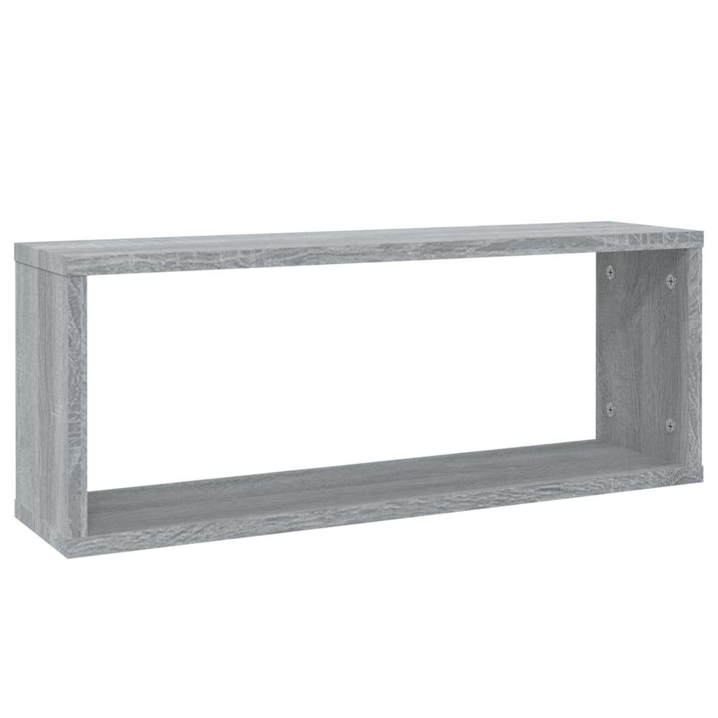 vidaXL Regal Würfelregale 6 Stk. Grau günstig online kaufen