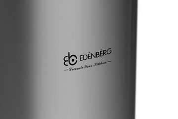 Edenberg Topf-Set Topfset, Suppentopf, Kompotttopf, Kochtopf, großer Topf, Silikongriffe, Edelstahl, Glas (11,2L / 13,5L / 16,2L, 6-tlg., Zeitloses Design des Topfsets. Eine ideale Geschenkidee)