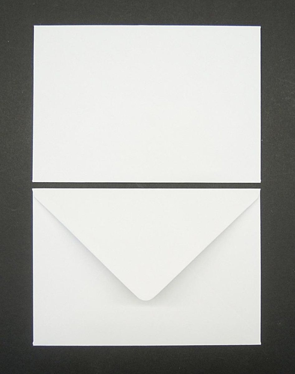 Blanke Briefhüllen Briefumschlag Briefumschläge C5 120g/qm gummiert VE=100 Stück weiß.