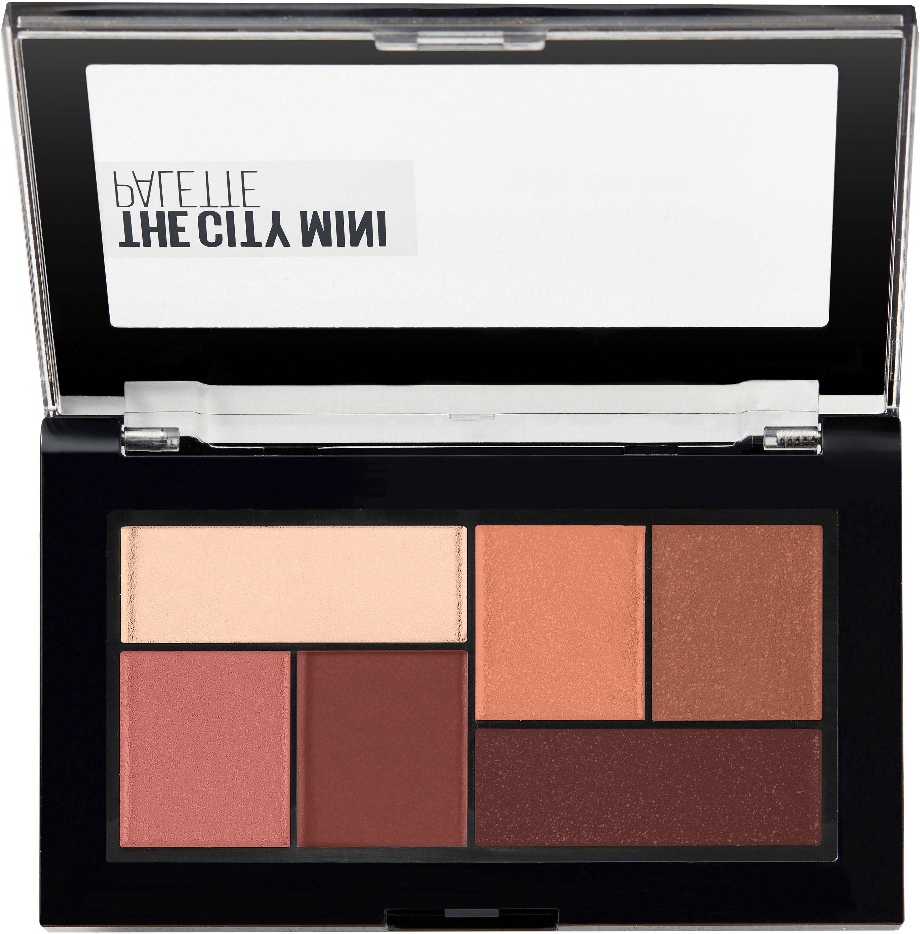 MAYBELLINE NEW YORK Lidschatten-Palette THE CITY MINI, mit verschiedenen Nuancen
