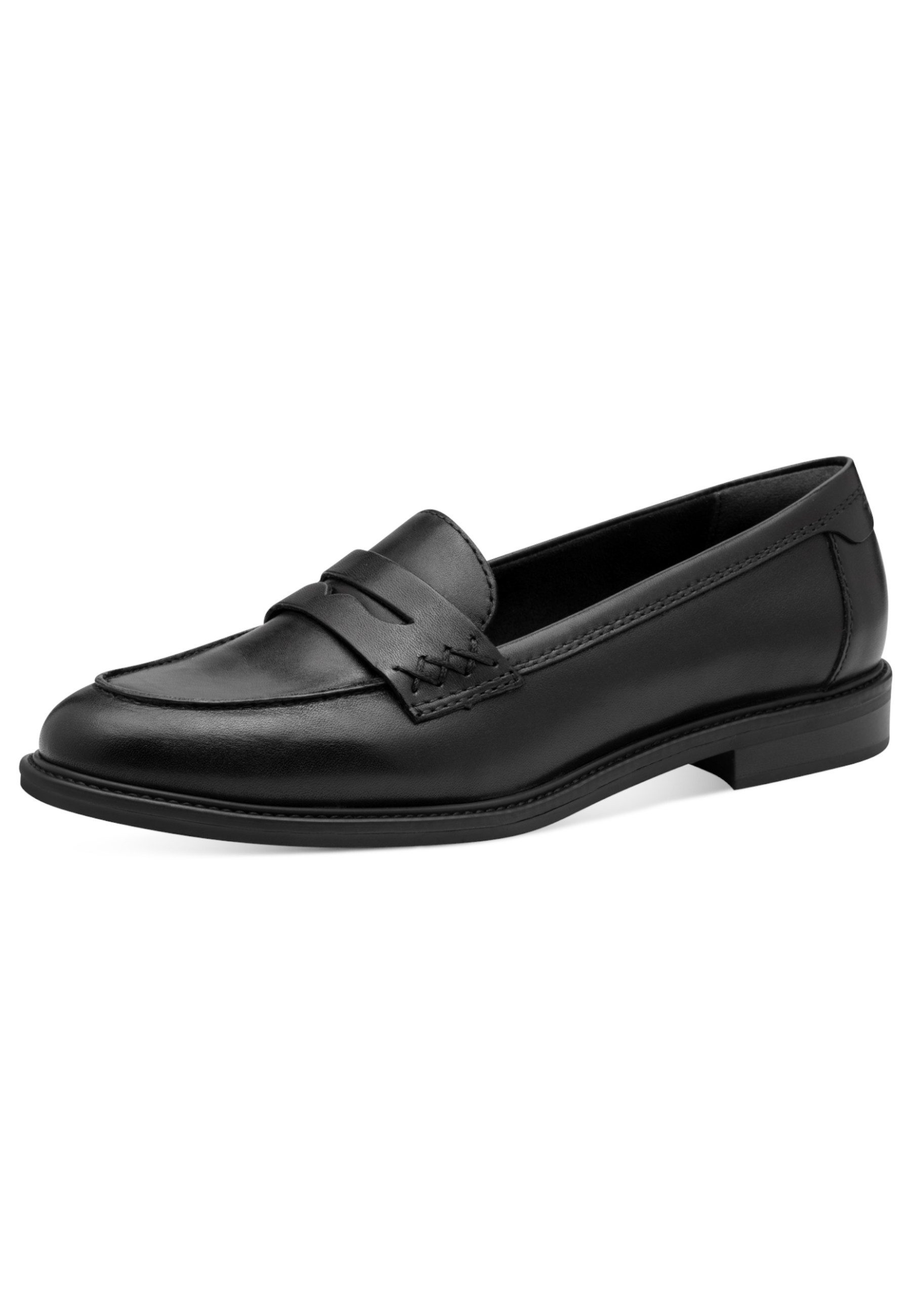 Tamaris 1-24660-45 003 Black Leather Slipper günstig online kaufen