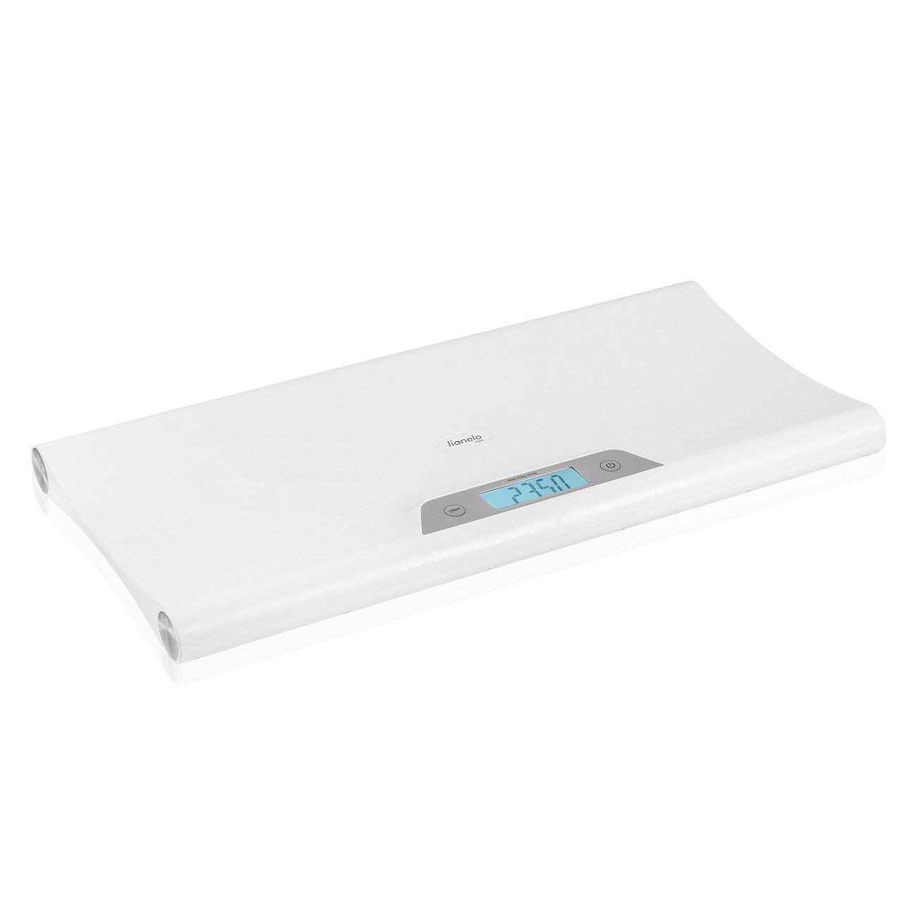 lionelo Personenwaage Babybalance, Set, Set, Digital/Messwertspeicher/50g-20kg/4 Gewichtseinheiten