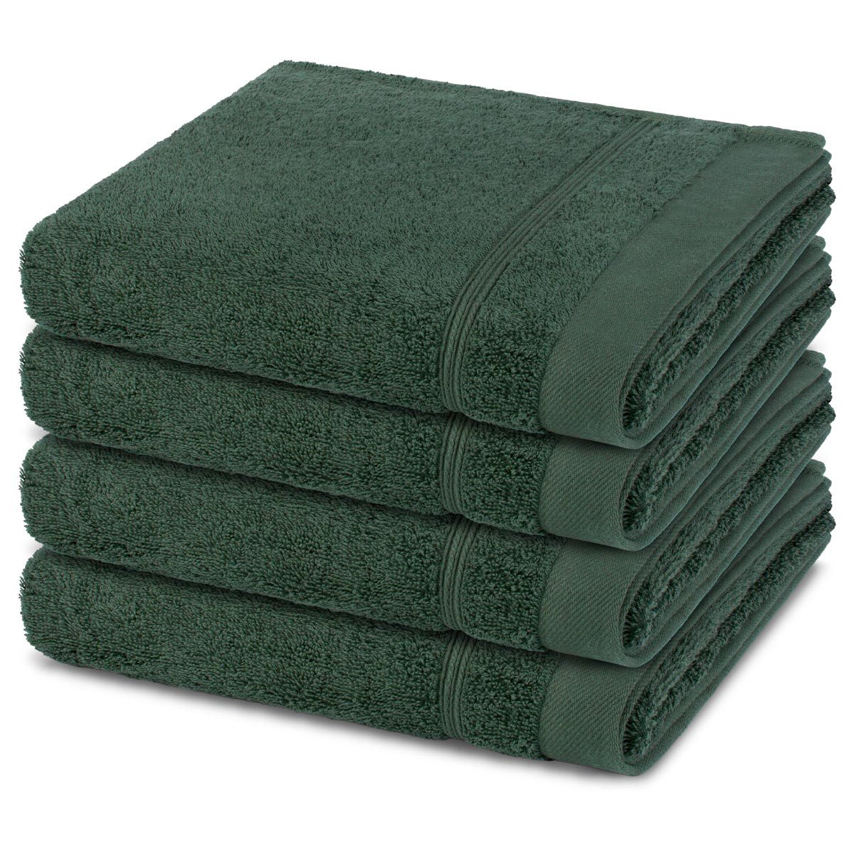 ROSS Handtuch Set Rubin, Walkfrottee (Spar-Set, 4-St), 4 X Handtuch im Set - Baumwolle - Saugstark