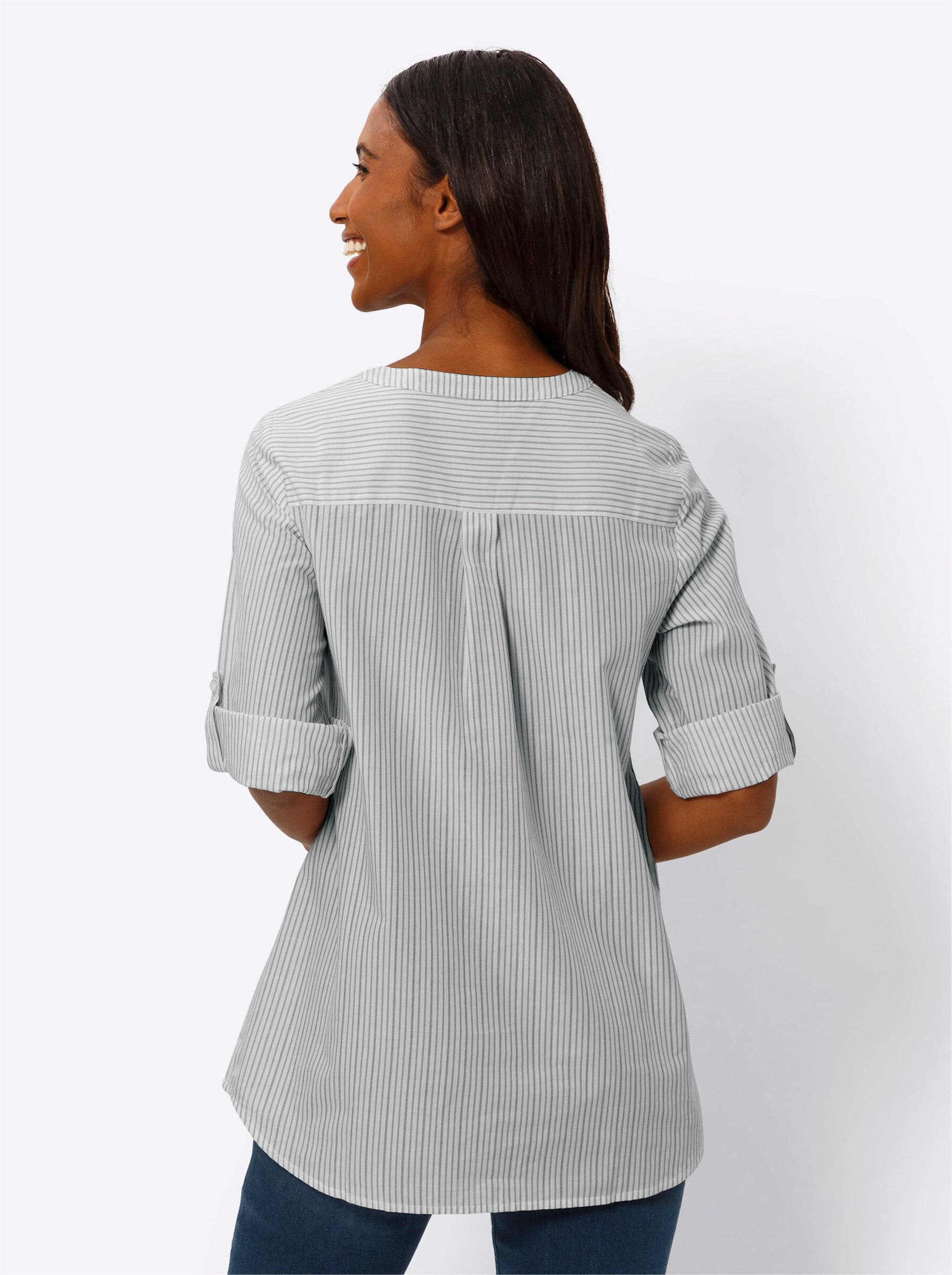 heine Klassische Bluse Gestreifte Bluse günstig online kaufen