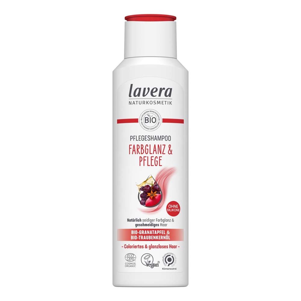 lavera Haarshampoo Farbglanz & Pflege - Pflegeshampoo 250ml