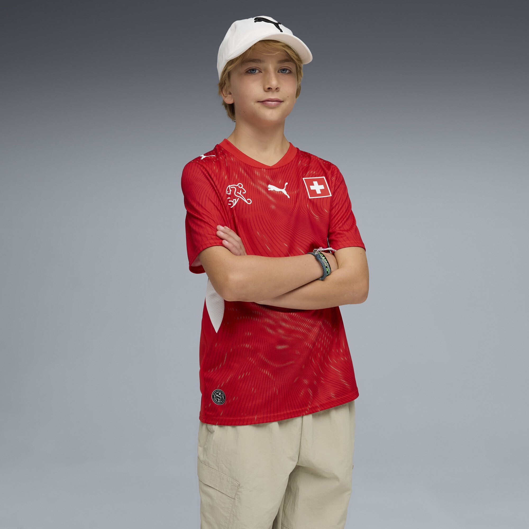 PUMA Trainingsshirt Schweiz 2026 Heimtrikot Jugendliche