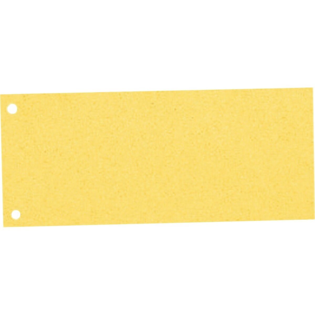 ESSELTE Aktenordner Trennstreifen 10,5x24cm VE=100 Stück gelb